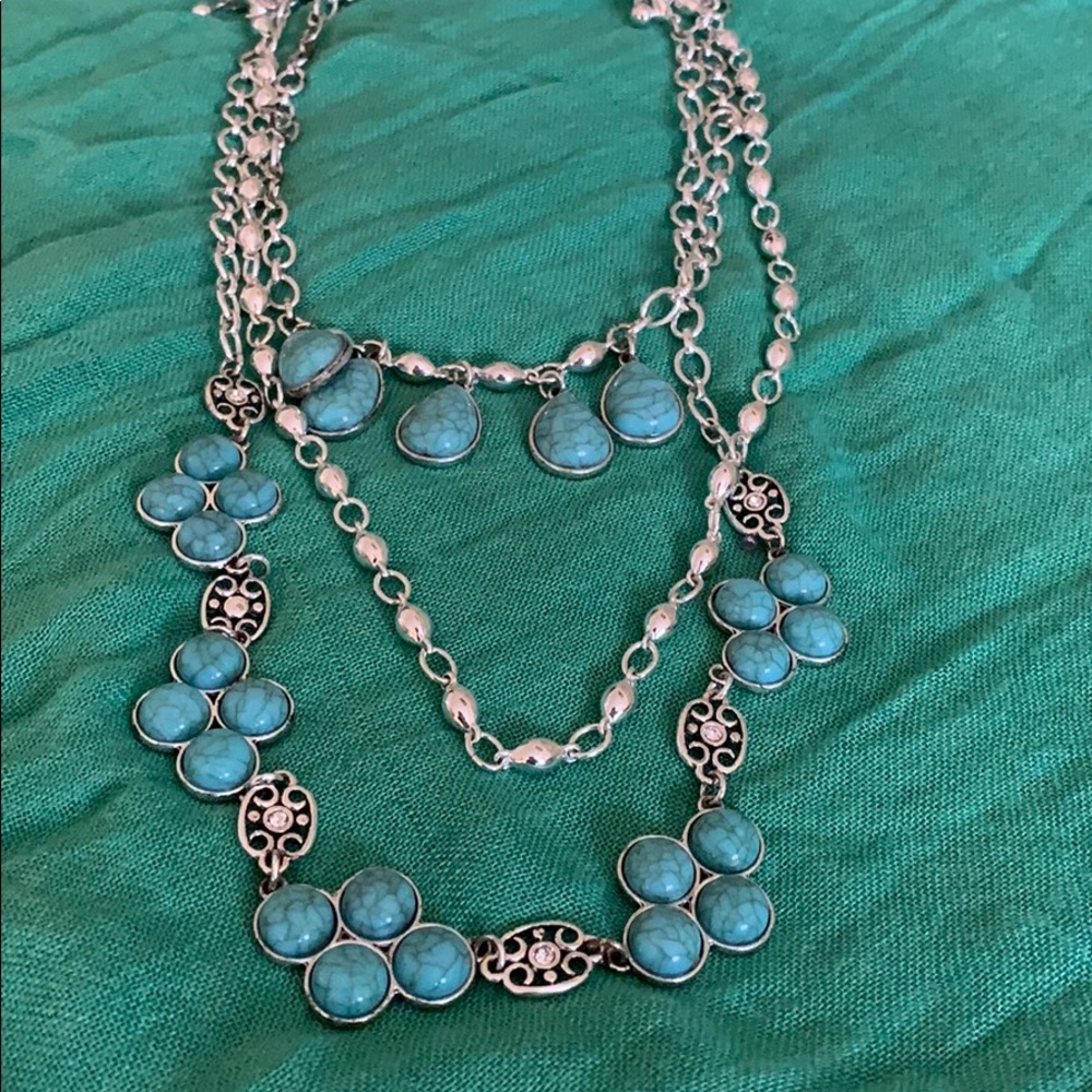 Layered necklace 💙